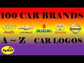TOP 100 CARS LOGOS 100 BEST CAR BRANDS A To Z CAR LOGOS