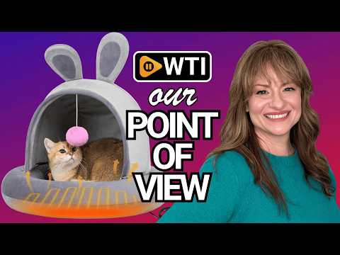 Heated Cat Bed with Electric Cat Heating Pad - WTI product video review