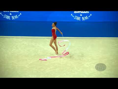 RAMOS Andrea (AND) - 2017 Rhythmic Worlds, Pesaro (ITA) - Qualifications Ribbon