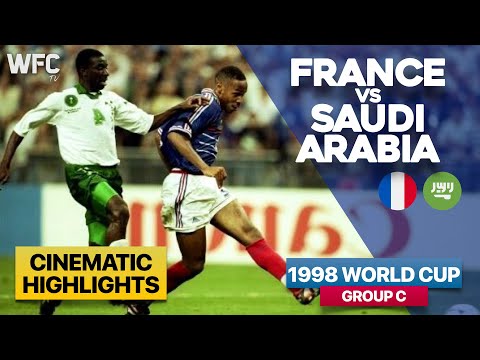 France 4-0 Saudi Arabia | 1998 World Cup Group C Match | Highlights & Best Moments