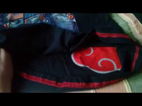 Surprise gift from Brazil: Naruto t-shirt from Piticas store