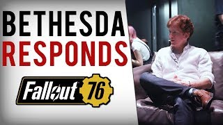 Todd Howard Responds To Fallout 76 Single Player Concerns...