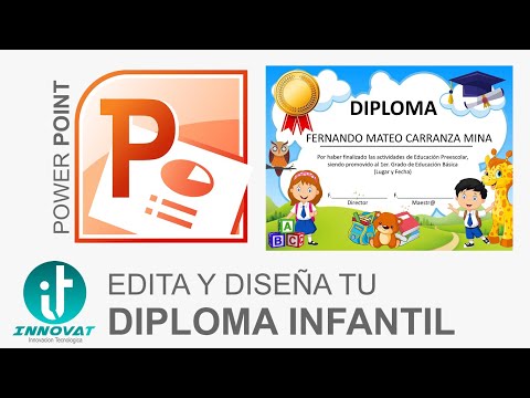 🎨 Edita y Diseña tu propio Diploma Infantil