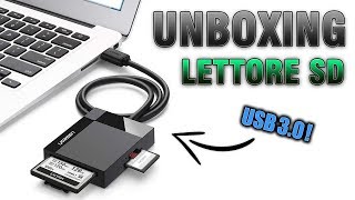 LETTORE USB SCHEDE SD - Unboxing [UGREEN] USB 3.0 Card Reader