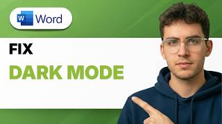How to Fix MS Word Dark Mode [2026 Full Guide]