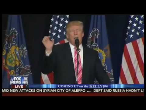 documentary Klán Magyar The Kelly File 10 3 16 Fox News Show   Trump says he might 'hit Hillary hard
