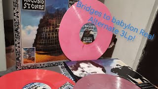 The Rolling Stones The Real Alternate Bridges to Babylon 3Lp Demostración (Unboxing)