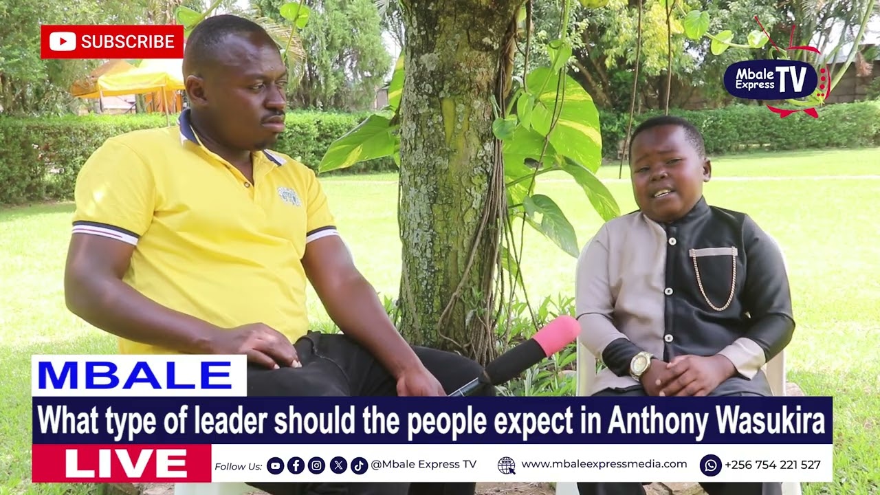 Anthony Wasukira calls for support from the masses 
