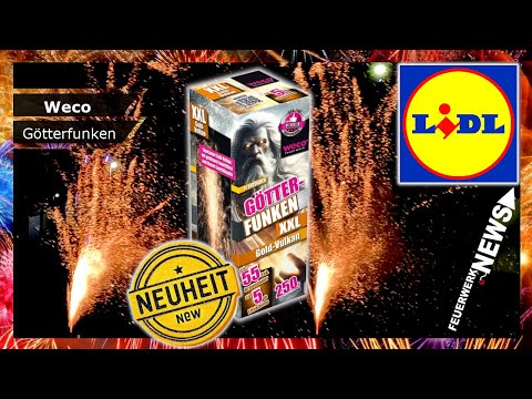 9,99€ TOP Lidl NEUHEIT 2025 Götterfunken XXL | Weco Gold-Vulkan
