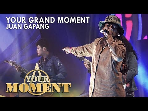 Juan Gapang owns the stage with their version of Tao by Sampaguita | Your Moment