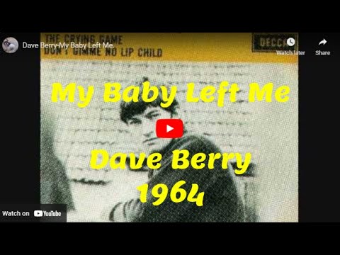 Jimmy Page's First Great Guitar Solo, My Baby Left Me