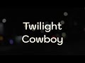 twilight cowboy