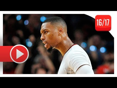 Damian Lillard Full Highlights vs Jazz (2016.10.25) - 39 Pts, 9 Reb, TOO GOOD!