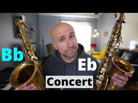 How to Transpose for an Alto Saxophone or Tenor Saxophone | Mystery Solved!