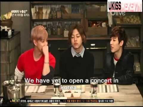 [ENG] U-Kiss talk about not winning no 1 & no korea concert!