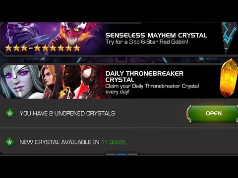 Daily Throne breaker Crystal Opening x 2