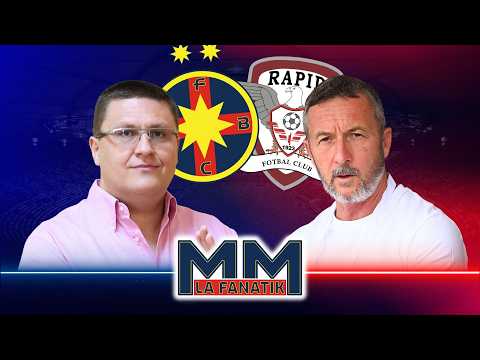 Horia Ivanovici, SHOW INCENDIAR cu Mihai Stoica dupa FCSB - RAPID 4-1 | MM la Fanatik