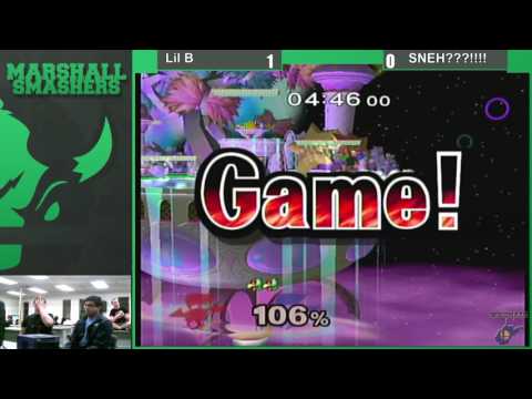 Lil B (Falco) vs Sneh (Marth, Fox, Falco)