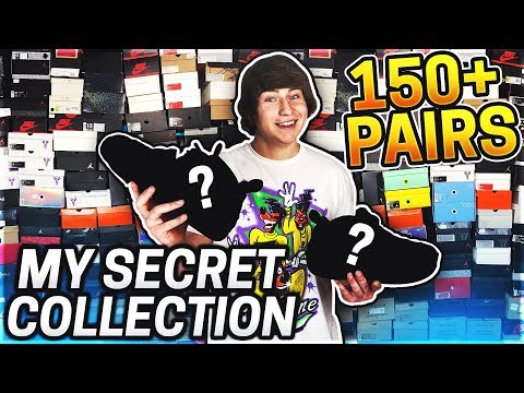 My Secret NEVER Before Seen Sneakers! (150+ Pairs)