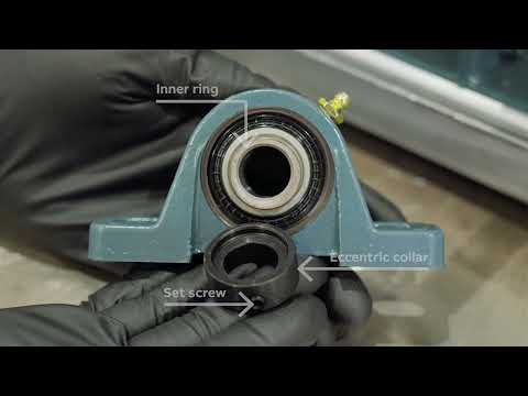 Dodge eccentric ball bearing installation