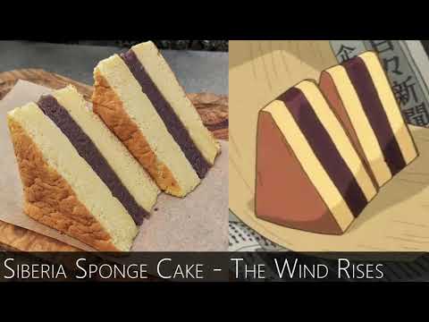 , title : 'Siberia Sponge Cake | The Wind Rises [With Homemade Azuki Bean Paste]'