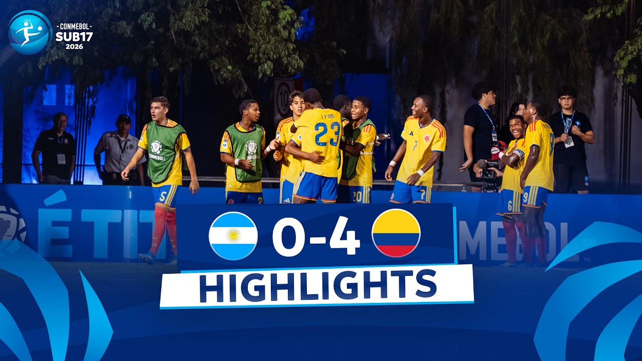 Argentina U17 vs Colombia U17 Highlights