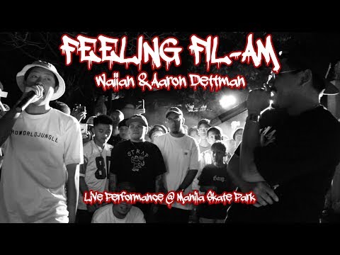 WAIIAN & AARON DETTMAN -  FEELING FIL AM (LIVE PERFORMANCE @ MANILA SKATE PARK)