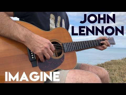 Imagine by John Lennon – Easy Guitar Lesson (Strumming + Chords)