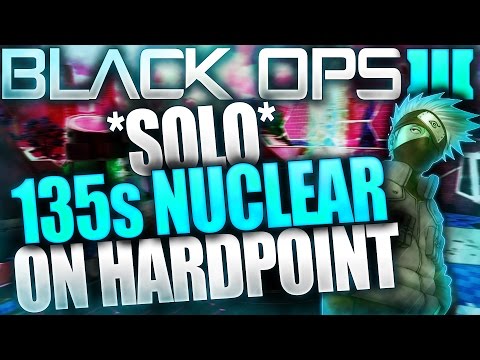 BO3: *SOLO* FAST NUCLEAR (135s) ON HARDPOINT W/KUDA