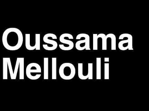 How to Pronounce Oussama Mellouli Tunisia Bronze Medal 1500m Freestyle London 2012 Olympics Video