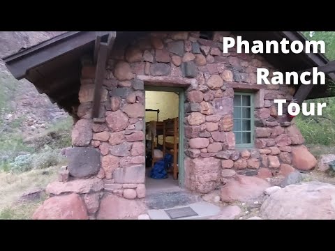 Phantom Ranch Cabin Tour - Grand Canyon National Park, Arizona, USA