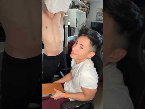 He loves when I pinch 😆😂 #lgbt #couplegoals