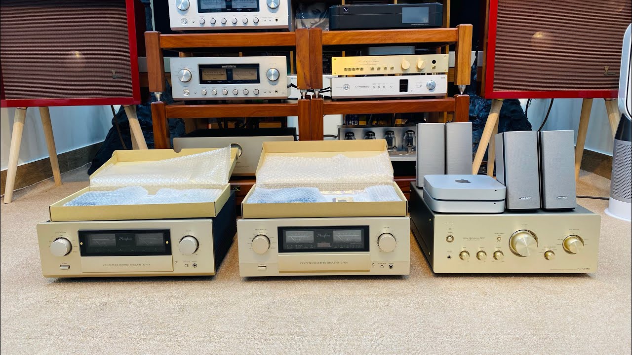 Acuphase E-460 | Accuphase E-408 | Denon Pma-S10 iii | Mac Mini | Bose Thanh Hà Audio