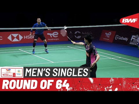 TotalEnergies BWF World Championships 2021 | Liew Daren (MAS) vs Misha Zilberman (ISR) | R64