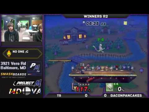 Project M @ Xanadu 11/21/16 Losers Bracket - TR (Marth) vs F-Smash Master (Mewtwo)