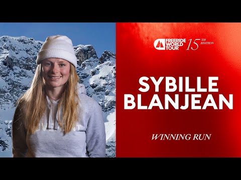 Verbier Local Sybille Blanjean Winning the Xtreme