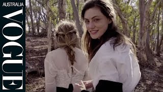 Watch: Phoebe Tonkin and Teresa Palmer for Vogue A