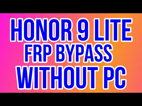 Honor 9 Lite (LLD-L21) Frp Bypass 2020 | No Talkback Without Test Point Method 1000% Work
