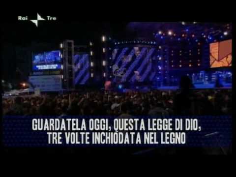 PFM - Il Testamento di Tito (De Andrè) : Concerto Primo Maggio 2009