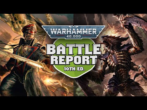 NEW Tyranids vs Astra Militarum Warhammer 40k Battle Report Ep 64