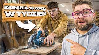 ILE ZARABIA STOLARZ?: Jak 17-latek rozkręcił BIZNES w garażu? | DO ROBOTY