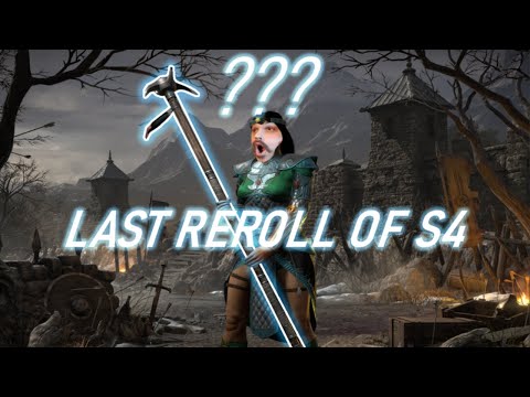 LAST REROLL OF SEASON 4 - INSANE 3 ES STAFF!! | DIABLO 2 RESURRECTED