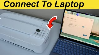 How To Connect HP DeskJet 3700 To Laptop ?