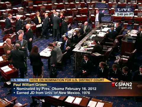 Senate Session 2012-12-03 (17:18:47-18:26:19)
