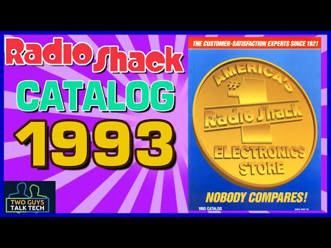 Hi-Fi. Caller ID, and LaserDisc! - RadioShack Catalog 1993 - Two Guys Talk Tech