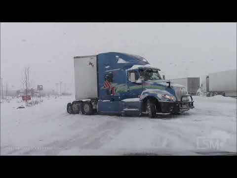 11-26-2019 Colorado Springs,CO Jackknifed Semi, Stuck Cars, Major Snow Storm