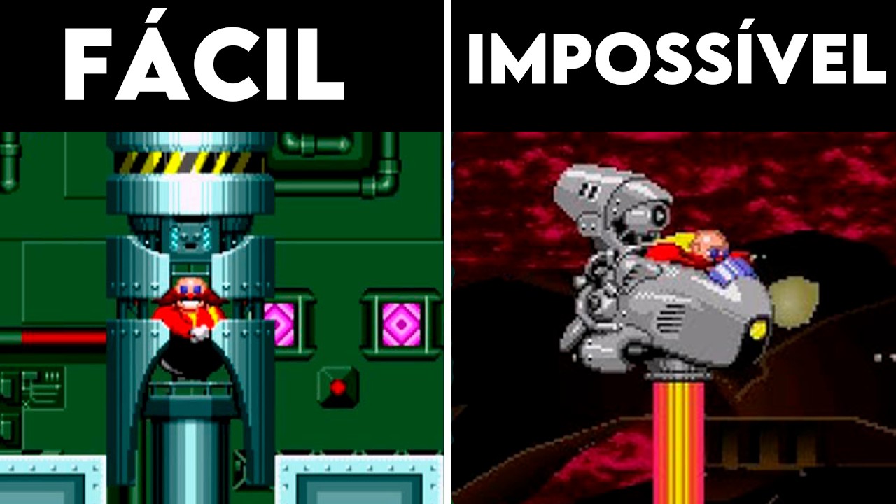 MATANDO TODOS OS 25 CHEFES EM JOGOS DO SONIC