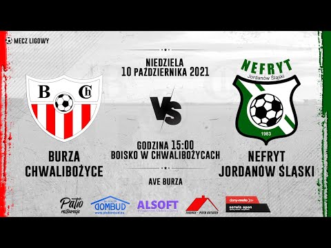 BURZA CHWALIBOŻYCE- NEFRYT JORDANÓW ŚLĄSKI 1:5 (1:2)