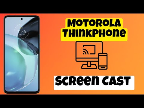 Screen Cast || How to do a screen mirroring settings Motorola ThinkPhone