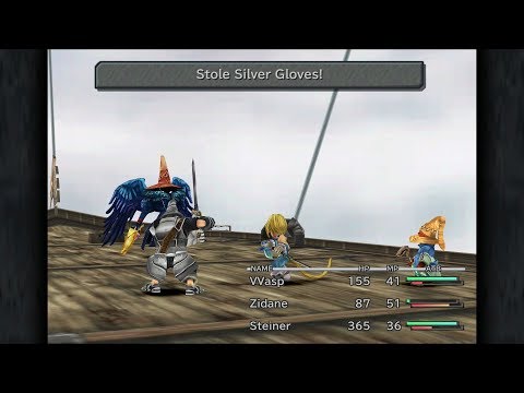 Final Fantasy 9 Stealing Linen Cuirass & Silver Gloves